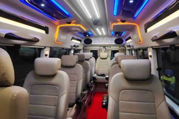 Luxury Maharaja Tempo Traveller