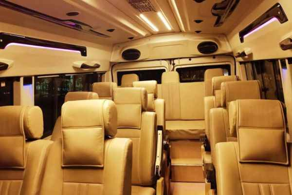 Luxury Maharaja Tempo Traveller