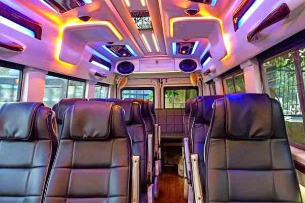 Luxury Maharaja Tempo Traveller