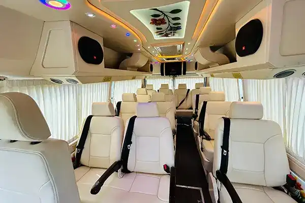 Luxury Maharaja Tempo Traveller