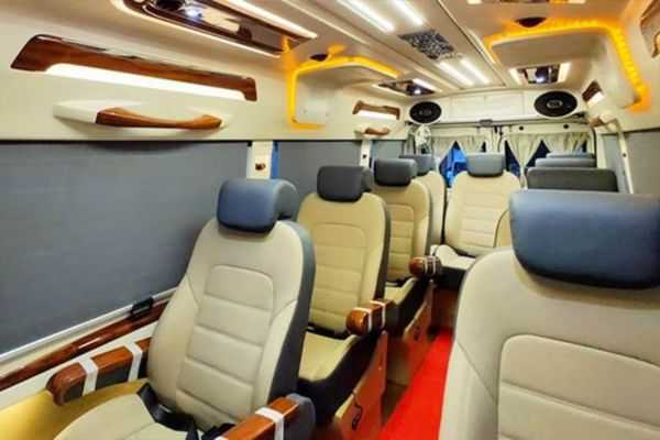Luxury Maharaja Tempo Traveller