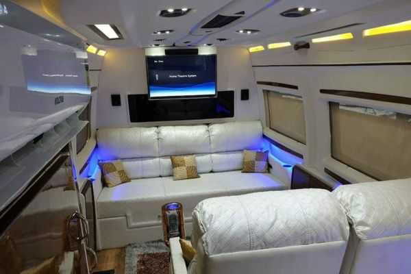 Luxury Maharaja Tempo Traveller